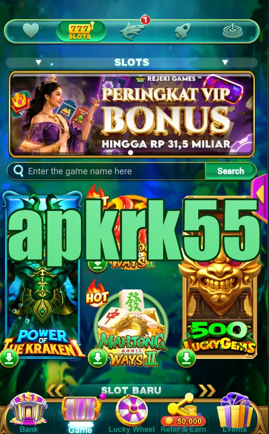 apkrk55 Tangkapan Layar Resmi APK